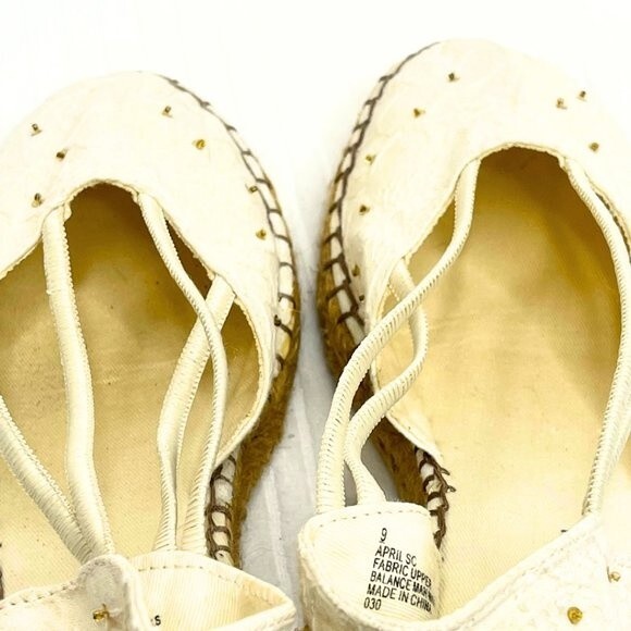 Cabrizi | Women's Slingback Wedge Sandals Shoes Size 9 - Picture 11 of 13